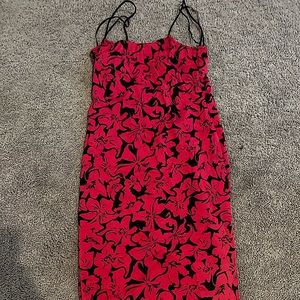 Zara spaghetti strap dress